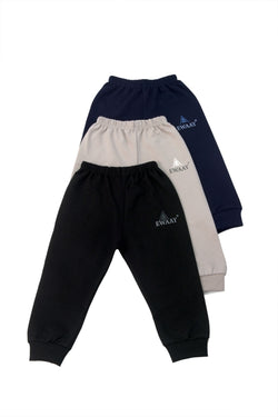 Pack of 3 (Black, Grey, Navy Blue) For (0-6 Months Baby)